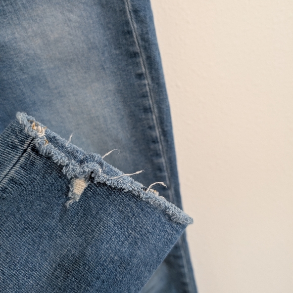 GAP High Rise Cigarette Raw Hem Jeans Size 24P - Picture 3 of 8